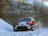Essais Toyota Yaris WRC Evans